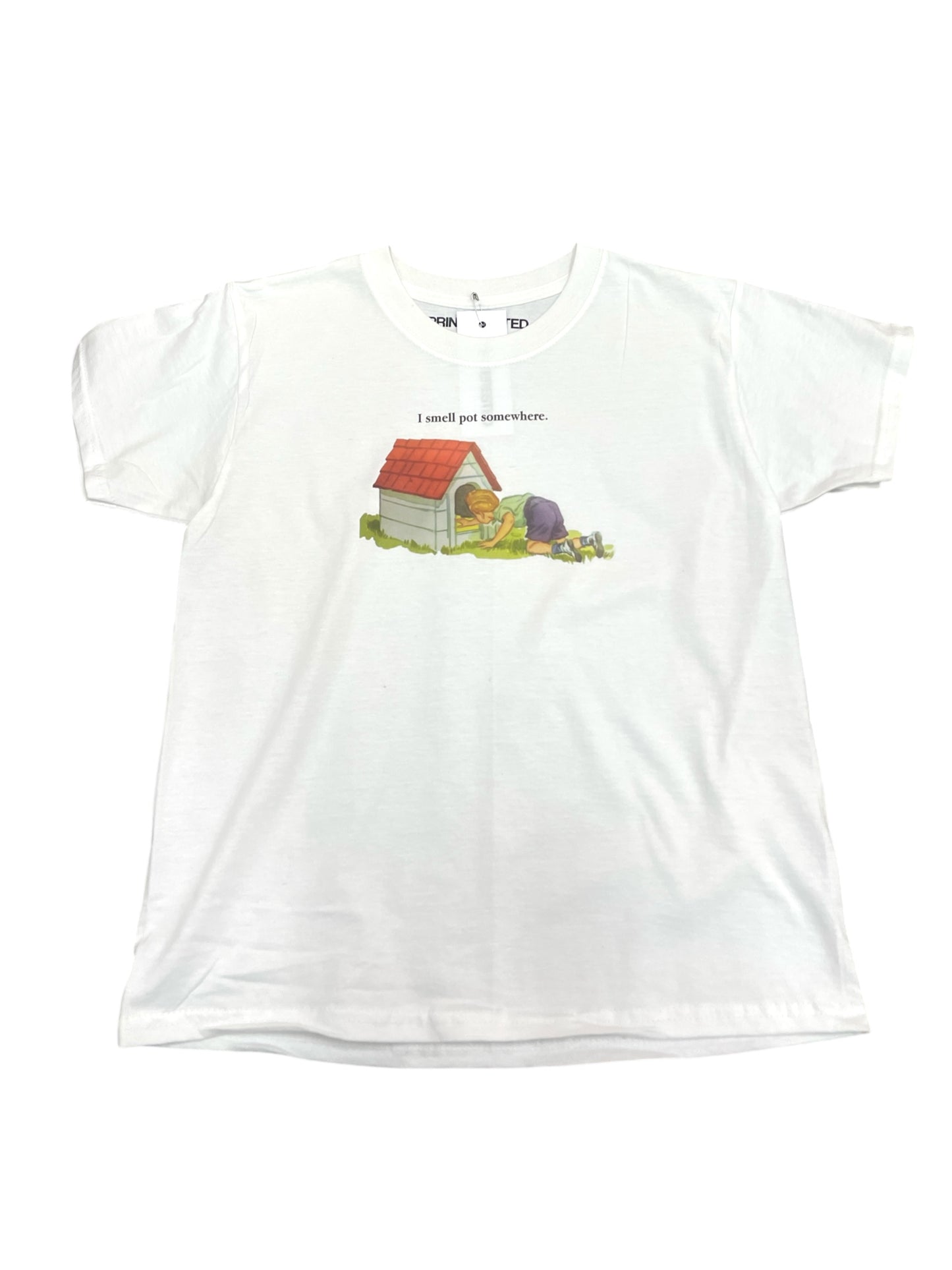 Printerested pot baby tee